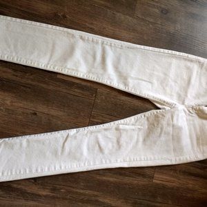 Levi Strauss Skinny Pants White Excellent Conditio